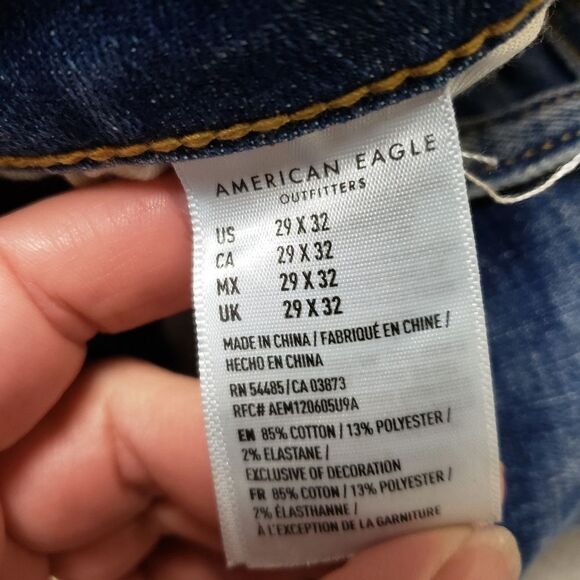 Abercrombie & Fitch distressed Slim jeans next level Stretch Jeans size 29 A&F - Picture 8 of 13